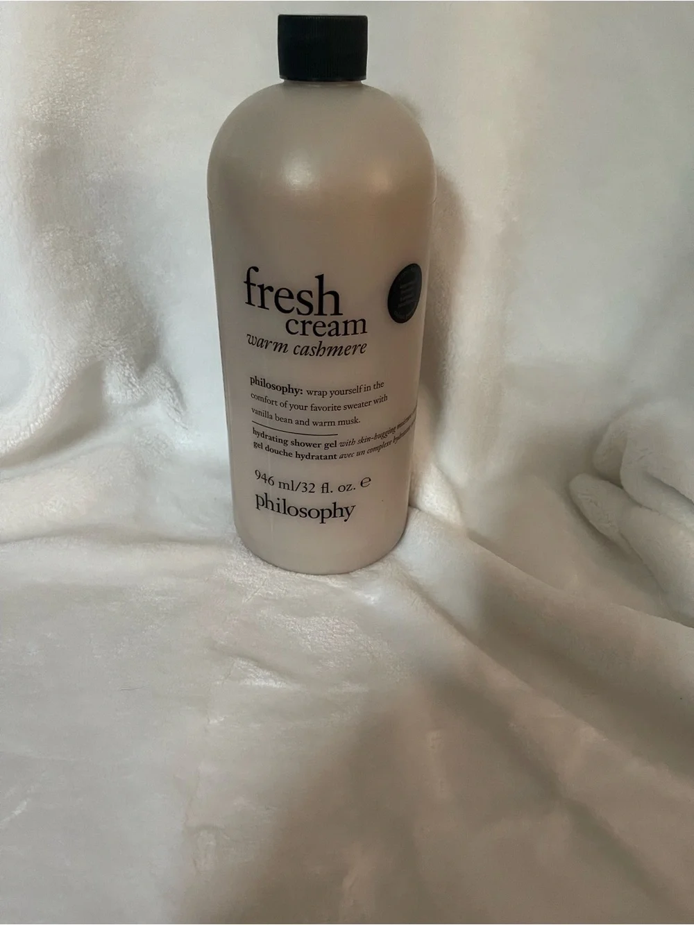 Philosophy Fresh Cream Warm Cashmere Shower Gel - Cream/Black